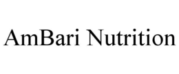 AMBARI NUTRITION trademark