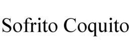 SOFRITO COQUITO trademark