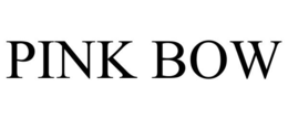 PINK BOW trademark