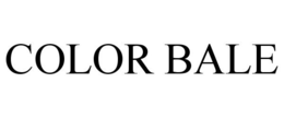 COLOR BALE trademark