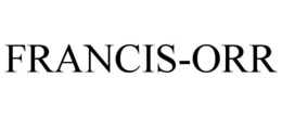 FRANCIS-ORR trademark