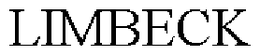 LIMBECK trademark