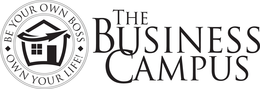 THE BUSINESS CAMPUS BE YOUR OWN BOSS OWN YOUR LIFE trademark