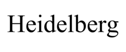 HEIDELBERG trademark
