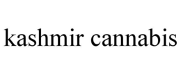 KASHMIR CANNABIS trademark