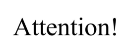 ATTENTION! trademark