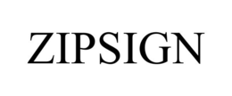 ZIPSIGN trademark