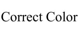 CORRECT COLOR trademark