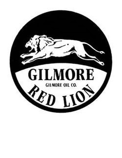 GILMORE RED LION GILMORE OIL CO. trademark