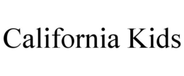 CALIFORNIA KIDS trademark