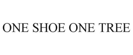 ONE SHOE ONE TREE trademark
