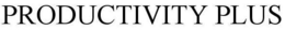 PRODUCTIVITY PLUS trademark