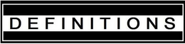 DEFINITIONS trademark