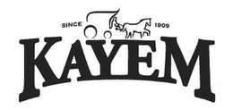 KAYEM SINCE 1909 trademark