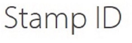 STAMP ID trademark