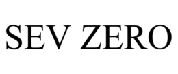 SEV ZERO trademark