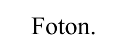 FOTON. trademark