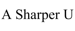 A SHARPER U trademark