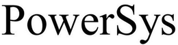 POWERSYS trademark