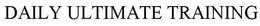 DAILY ULTIMATE TRAINING trademark