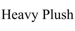HEAVY PLUSH trademark