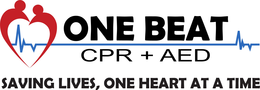 ONE BEAT CPR + AED SAVING LIVES, ONE HEART AT A TIME trademark