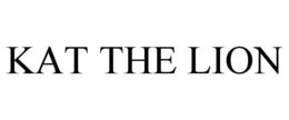 KAT THE LION trademark