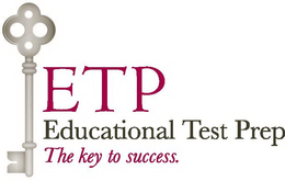 ETP EDUCATIONAL TEST PREP THE KEY TO SUCCESS trademark