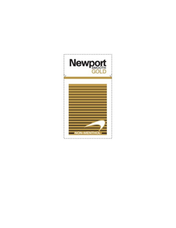 NEWPORT SMOOTH GOLD NON-MENTHOL trademark