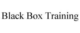 BLACK BOX TRAINING trademark