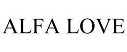 ALFA LOVE trademark