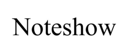 NOTESHOW trademark