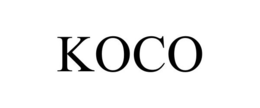 KOCO trademark