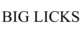 BIG LICKS trademark