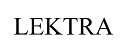 LEKTRA trademark