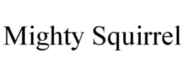MIGHTY SQUIRREL trademark