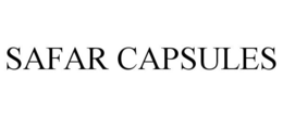SAFAR CAPSULES trademark