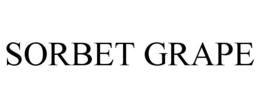SORBET GRAPE trademark