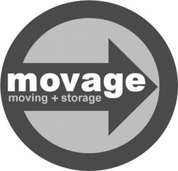 MOVAGE MOVING + STORAGE trademark
