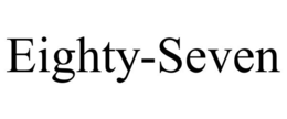 EIGHTY-SEVEN trademark