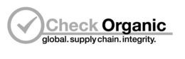 CHECK ORGANIC GLOBAL. SUPPLY CHAIN. INTEGRITY. trademark