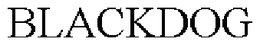 BLACKDOG trademark