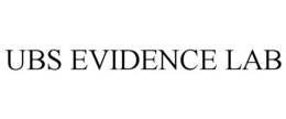 UBS EVIDENCE LAB trademark