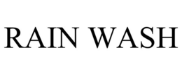 RAIN WASH trademark