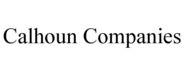 CALHOUN COMPANIES trademark