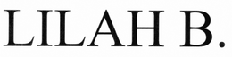 LILAH B. trademark