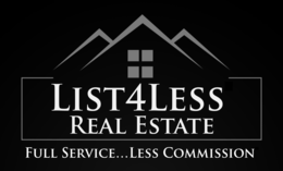 LIST4LESS REAL ESTATE FULL SERVICE...LESS COMMISSION trademark