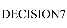 DECISION7 trademark