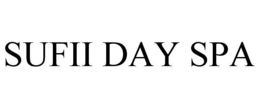 SUFII DAY SPA trademark