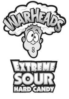 WARHEADS EXTREME SOUR HARD CANDY trademark